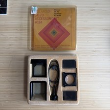 Vintage Polaroid SX-70 Accessory Kit 184 Complete with Case