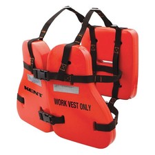 KENT SAFETY 151200-200-004-13 Life Jacket,Adult,UNIV,17.5lb,Foam,OR 59ME55