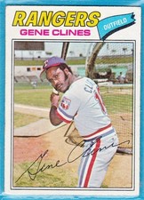 1977 Topps - Gene Clines #237