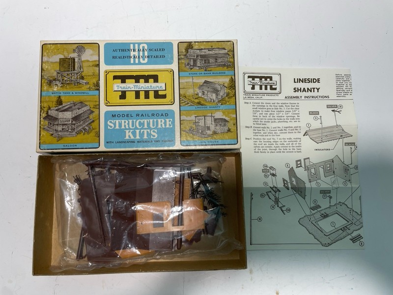 Train Miniature Products HO Scale Model Train Building LineSide Shanty Kit #7051