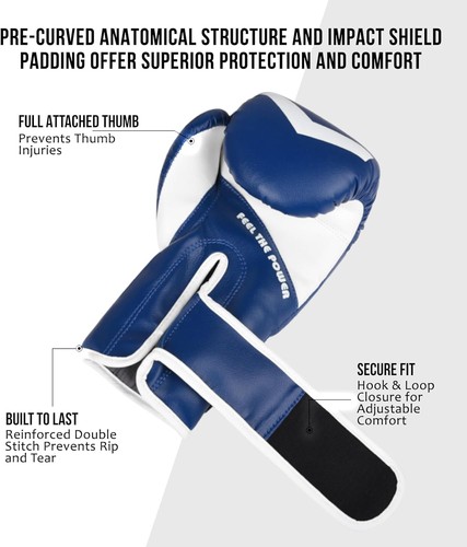 Exxact Sports Knockout Youth Boxing Gloves for Kids  (3-15 Years) - Afbeelding 54 van 75