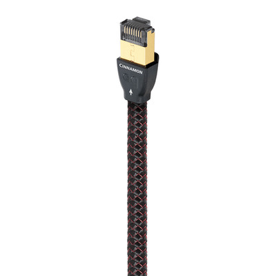 AudioQuest Cinnamon RJ/E Ethernet Cable (1x Male RJ45 1x Male RJ45, Single)