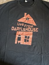 Live From The Daryls House Black And Red T Shirt Size Xxl