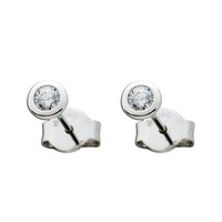 Brillant SolitäR Ohrstecker WeißGold 585 14K Natur Diamanten 0.25Ct
