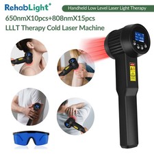 Red Light Laser Therapy 650nm 808nm for Pain Relief Tissue Regrowth Wound Heal