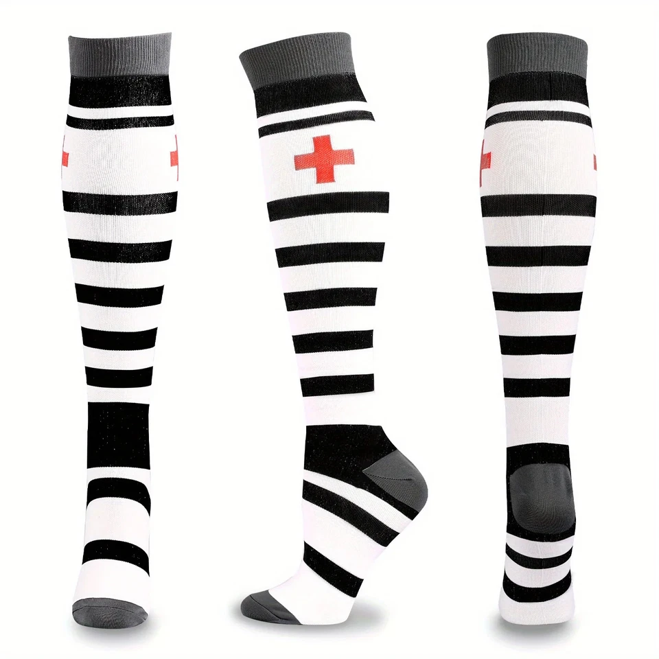 6/12 Pairs Unisex Breathable Athletic Socks with Non-Slip Grip & Shockproof - Image 4 of 4