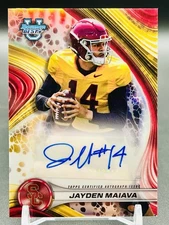 2024 BOWMANS BEST U JAYDEN MAIAVA BOA-JMA BEST OF REFRACTOR AUTO USC TORJANS