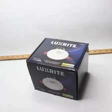 Luxrite Recessed LED Light with J-Box Dimmable White 1900Lm 18W 4" LR24930