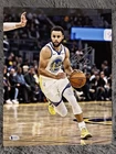 STEPHEN CURRY SIGNED 11X14 PHOTO *GOLDEN STATE WARRIORS, NBA* BECKETT COA
