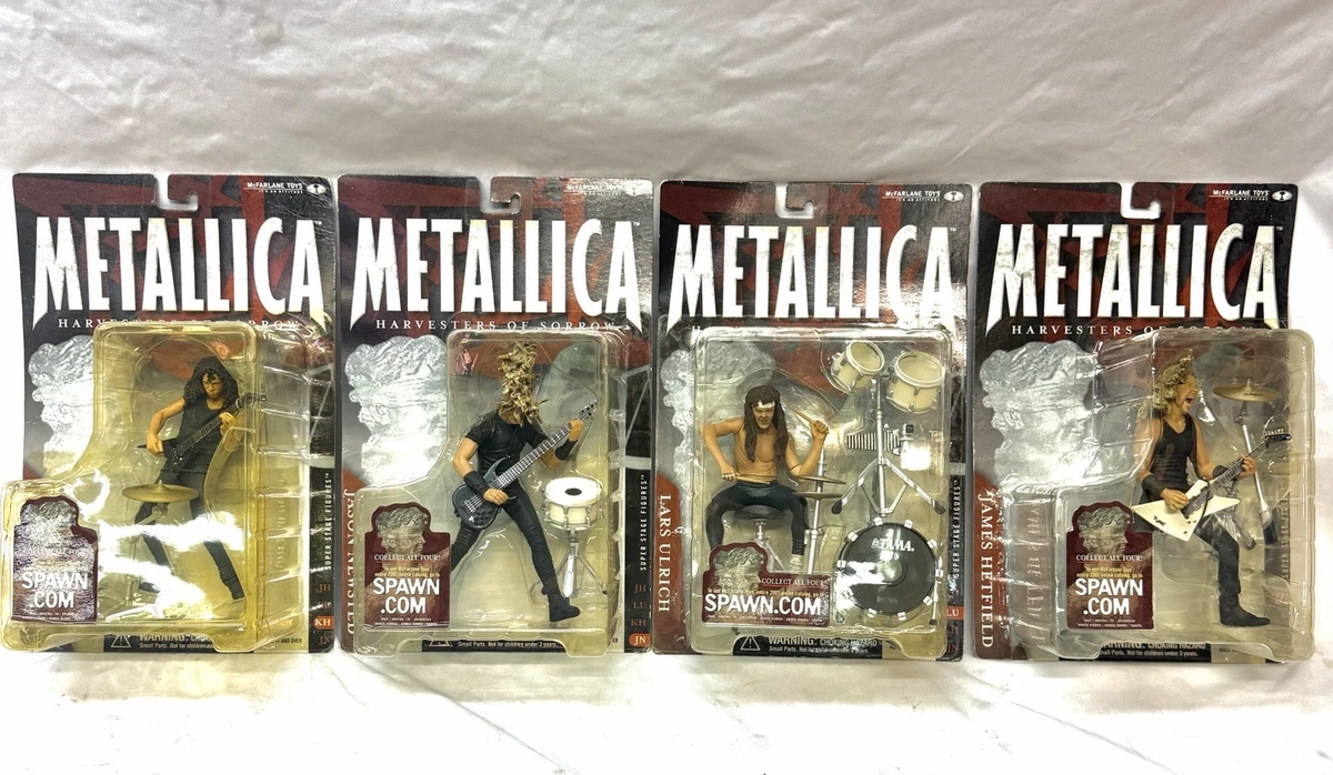 McFarlane Toys Metallica Music Action Figures for sale | eBay