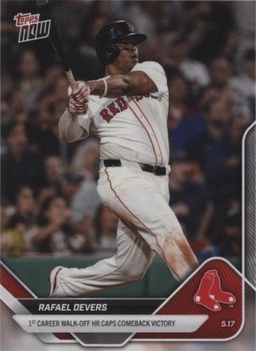 2025 Topps Rafael Devers T 205 Tobacco Card- Piedmont back parallel