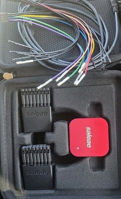 Saleae Logic 8 USB Logic Analyzer Red Open Box SAL-00111 8-Channel Complete Kit