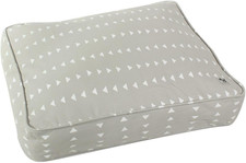 Medium to Large Dog Bed Cover - Be Still - Measures 27  X36  X5    - 100 Cotton -