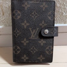 Louis Vuitton Agenda PM Planner Cover R20005 Monogram Brown Authentic Japan
