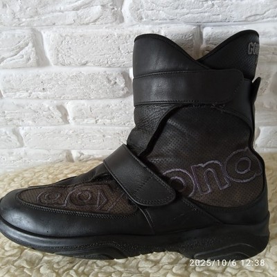 Daytona Biker Moto Leather Black Boots EU 41