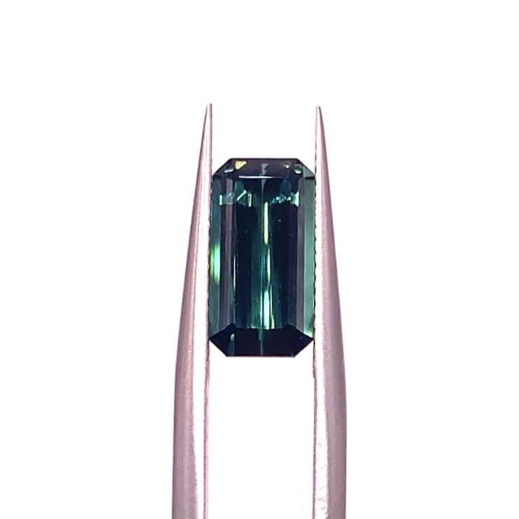 2.44Ct Earth Mined Stunning Lagoon Blue Teal Tourmaline 11mm October Birthstone - Image 4 of 4