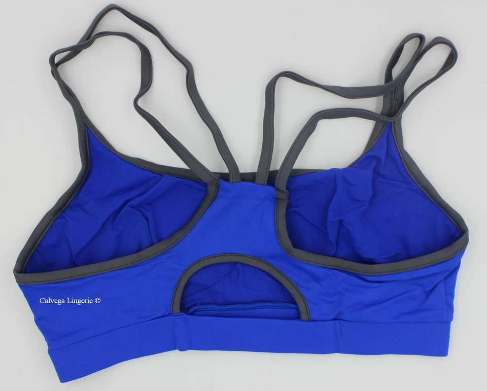 NWT Cosabella TOPAN1351 "Topanga" Racerback Sport Bralette, Cobalt Blue, Italy - Image 2 of 4