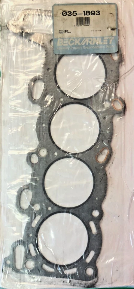 Junta da cabeça do cilindro do motor BECK/ARNLEY 035-1893 para INFINITI G20, NISSAN Sentra - Imagem 2 de 2