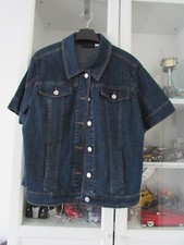 Mia Linea Short Sleeved Denim Jacket ~ Size 14