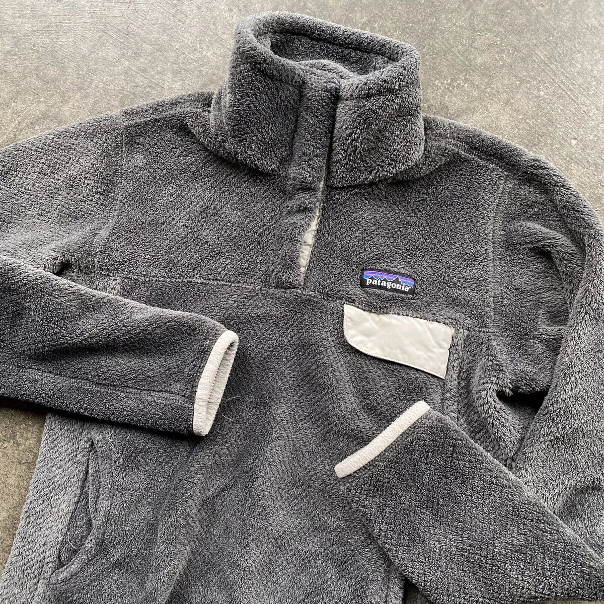Grey fuzzy cheap patagonia