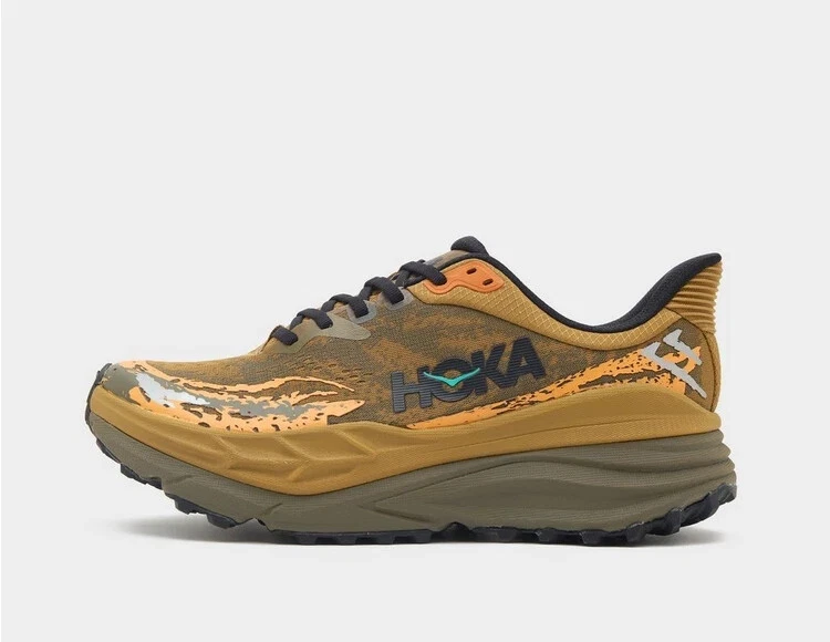 HOKA Stinson 7 Men's Running Shoes in Brown