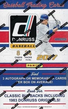 2017 Donruss Baseball, Complete Your Set, Pick & Choose #1-#200