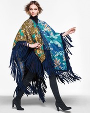 Burberry Prorsum Leather Trim Reversible Coat One Size Great Gift Auth