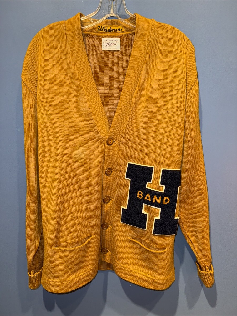 ▪️50’s【HAND KNIT】VINTAGE CARDIGAN 50s Handknit Cardigan Zip - Etsy