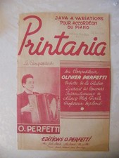 "Partition Printania Java pour Accord on Olivier Perfetti"