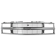 New All Chrome Grille For 1994-1999 Chevrolet Ck Pickup Blazer Tahoe Gm1200463