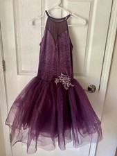 Weissman MA Purple Dance Recital Coperition Tutu Adult MCostume Ballet Dress