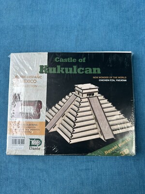 Schloss von Kukulcan Chichen Itza Yucatan Mexiko 3D-Puzzle DANTE NEU versiegelt