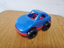 Vintage Race Car Toy AMERICAN PLASTIC TOYS INC. #410 Retro Datsun Corvette Red