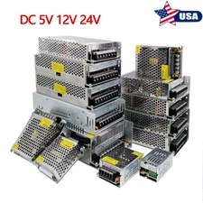 Transformer DC 5V 12V 24V Power Supply Adapter Switch Driver for LED Strip Lamp