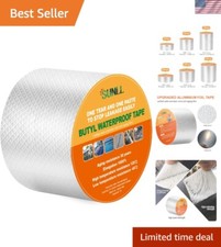 DIY-Friendly Butyl Seal Tape 4" W x 16' L - Perfect for RV, Windows  More