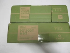 KIWI CRATE Set of 2 My Body & Me Color Changing Creatures Science Experiment Kit