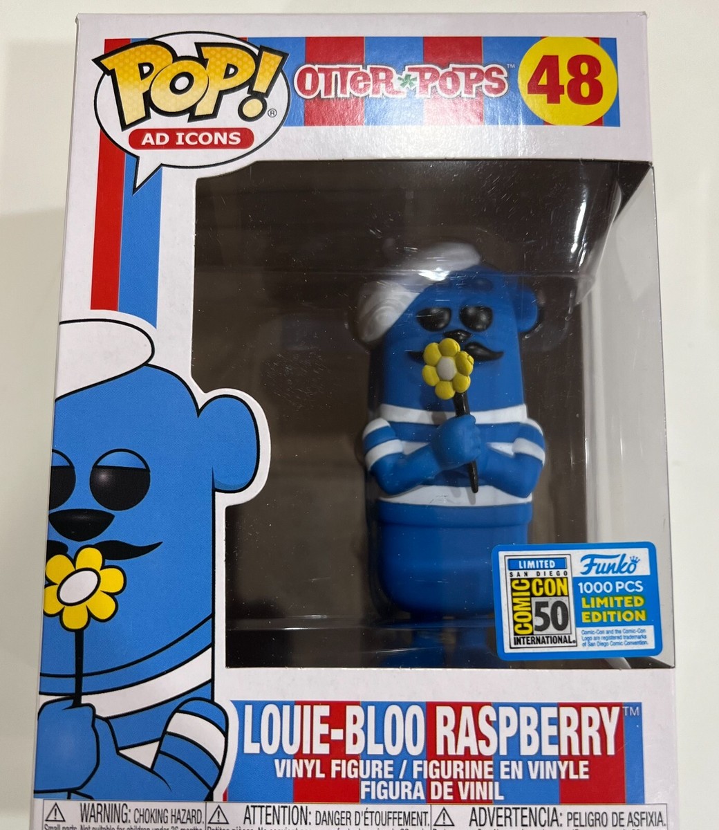 Funko Pop Ad Icons 48 Louie Bloo Raspberry Otter Pops SDCC 2019