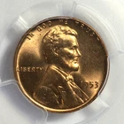 1953 LINCOLN WHEAT CENT 1C PCGS MS66 RD - GORGEOUS COIN!