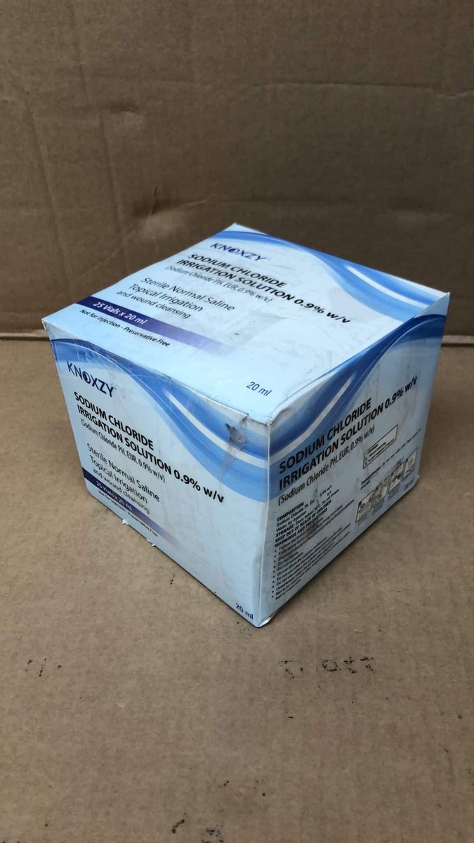 KNOXZY Sterile Saline Pods-Wound Cleansing-Sterile Pods-45635 | eBay