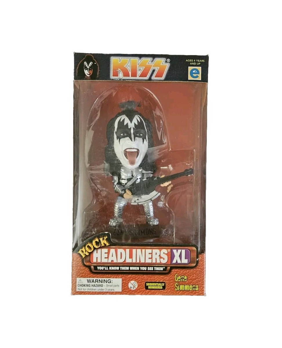 KISS Gene Simmons & Paul Stanley ROCK HEADLINERS XL Figurines
