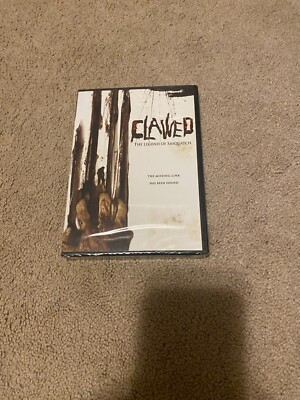 CLAWED THE LEGEND OF SASQUATCH DVD NEW