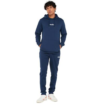 Ellesse Mens Sucre Full Tracksuit Navy RRP £65