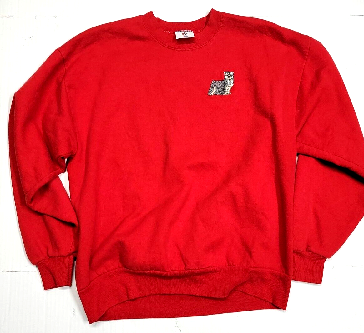 トップス vintage Yorkshire Terrier sweat Yorkie Sweatshirt - Etsy