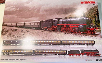 Märklin 26928 unbespielte Zugpackung ''Rheingold 1928''mfx Sound neuwertig in OVP