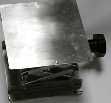 Stainless steel lab jack stand labjack scissor 4"x4" 100mm maximum height 6" New