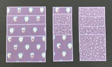  2568 CHRISTMAS PENGUINS  SNOWFLAKES SCRAPBOOK PAGE MAT SET CARD EPHEMERA TONYA