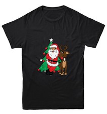 Santa  Reindeer - Christmas Tree Ornaments Holiday Youth T-Shirt
