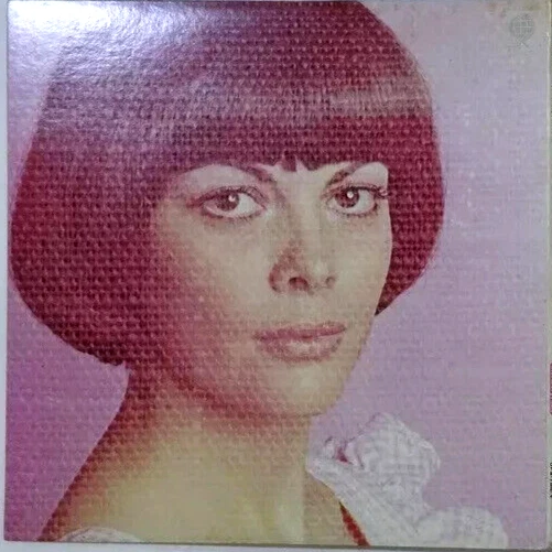 MIREILLE MATHIEU "Amour" 1970's Japan ONLY Lp w/obi/lyrics French Chansons M- - Image 4 of 4