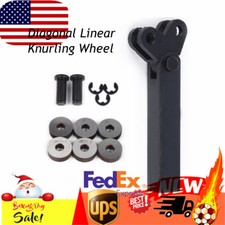 Dual Wheel Cutting Knurling Tools Steel Diagonal Knurl Set For Metal Lathe