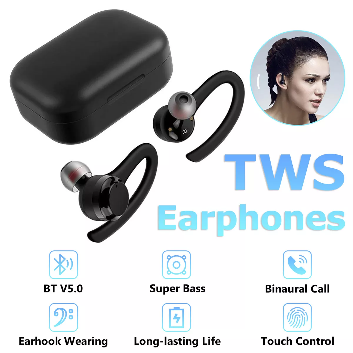 Audifonos inalambricos Bluetooth 5.0 Auriculares Para For iPhone Samsung  quality